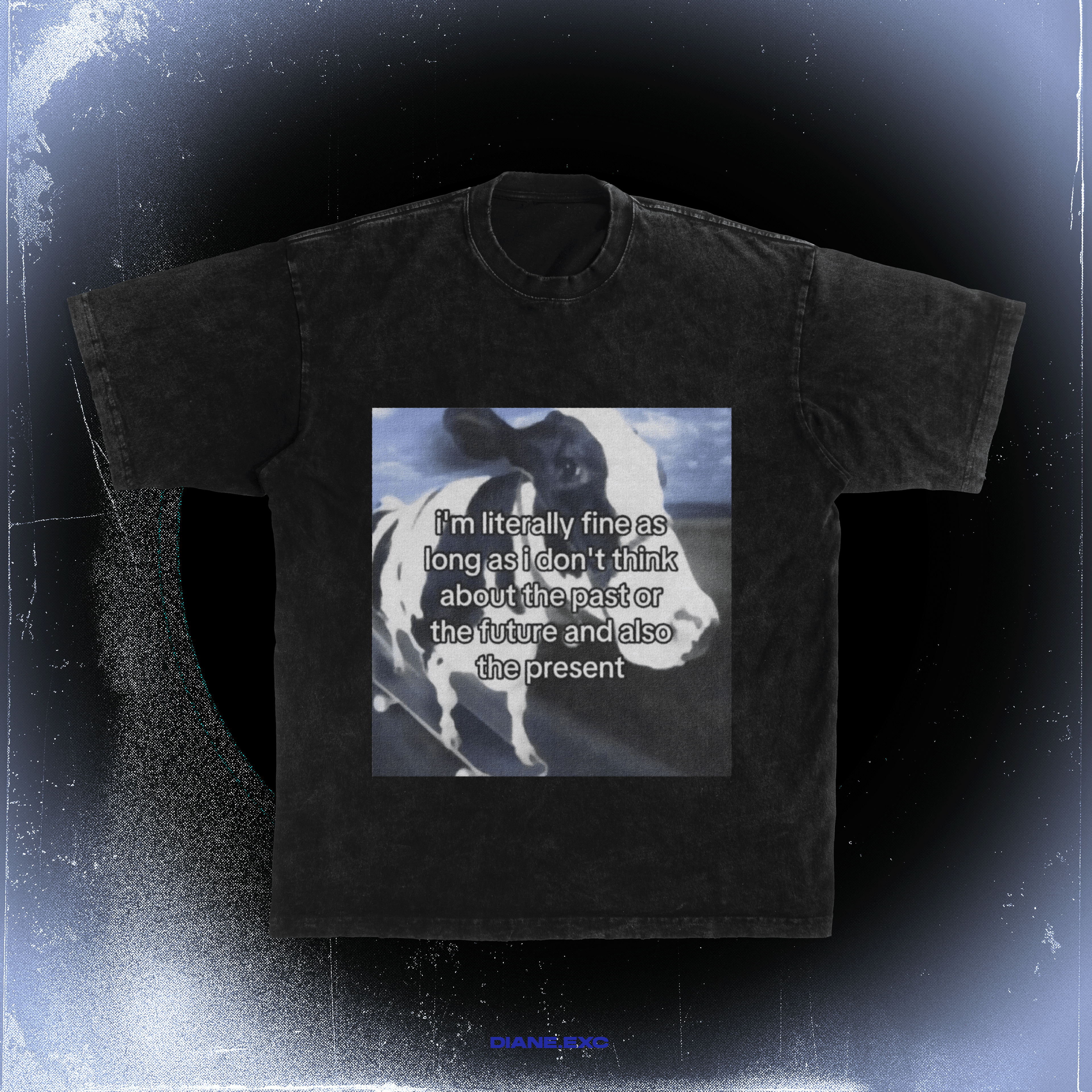Short Sleeve T-Shirt (Life advice from a cow)